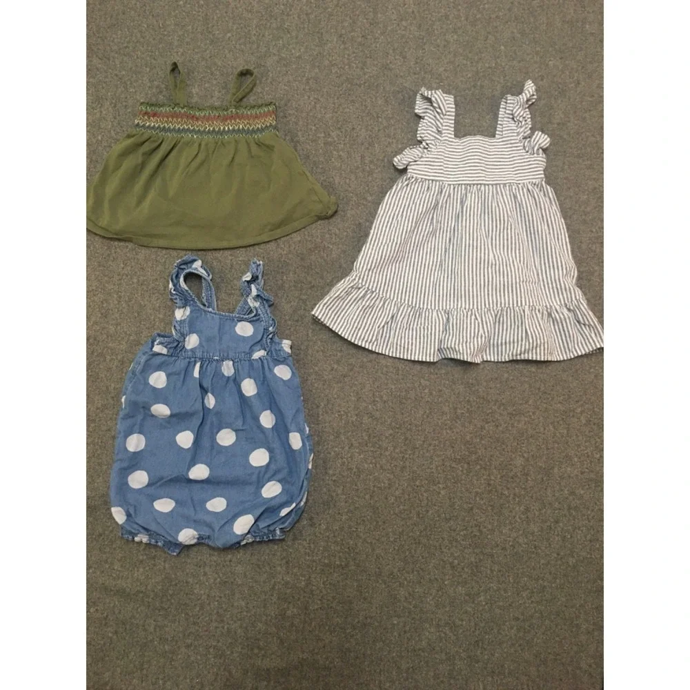 Baby Girl 24 Months 2T Clothing Lot 7x Pieces Bulk Summer Preppy Boho Eyelet